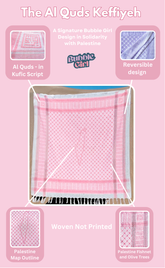 Frosted Lavender Keffiyeh