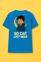 Sunnah & Vibes: “No Cap, Just Iman” Tee