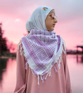 AL Quds Bubble Girl Keffiyeh