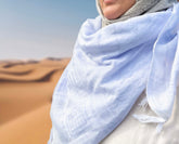 Frosted Lavender Keffiyeh