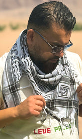 Keffiyeh Scarf & Tote Bag Set