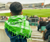 Green and White Keffiyeh