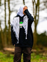 Soft Grey Palestinian Keffiyeh Scarf - BubbleGirl