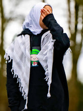Soft Grey Palestinian Keffiyeh Scarf - BubbleGirl