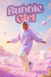 LunaLilac Hoodie Dress – Chibi Girl Collection