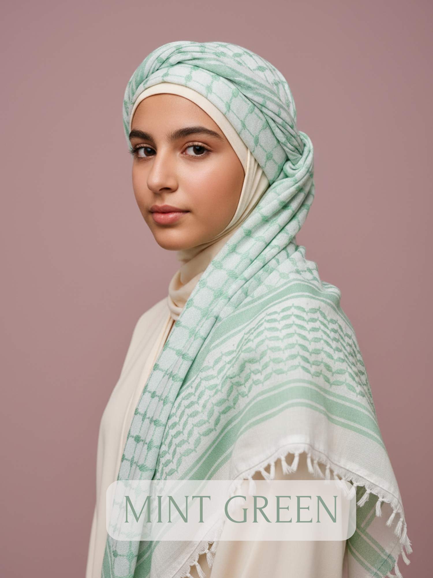 AL Quds Bubble Girl Keffiyeh