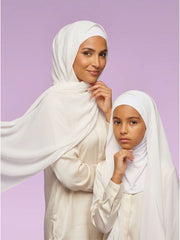 Match Me Mama - Lace Mist + Snow Veil Easywear