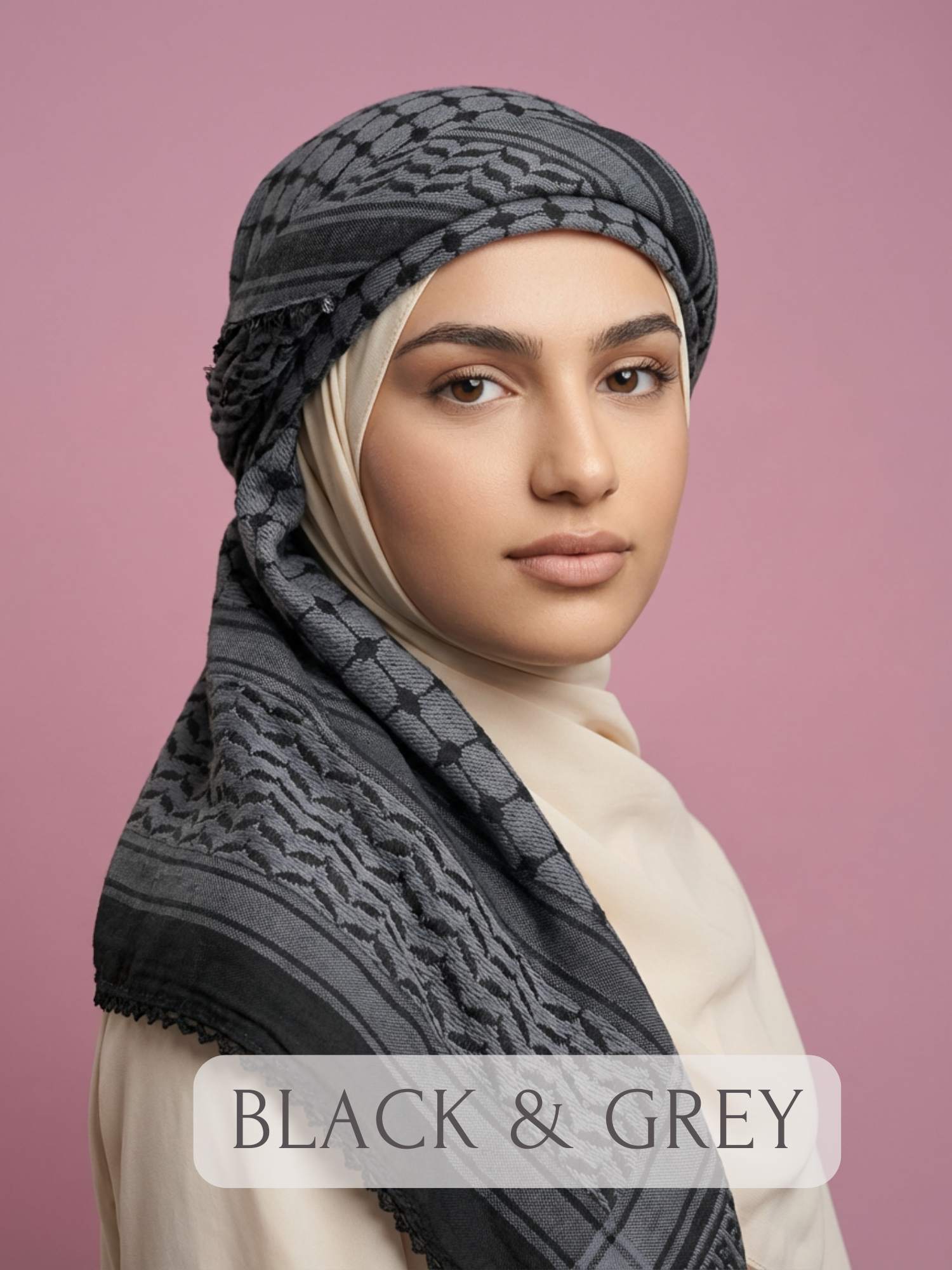 AL Quds Bubble Girl Keffiyeh