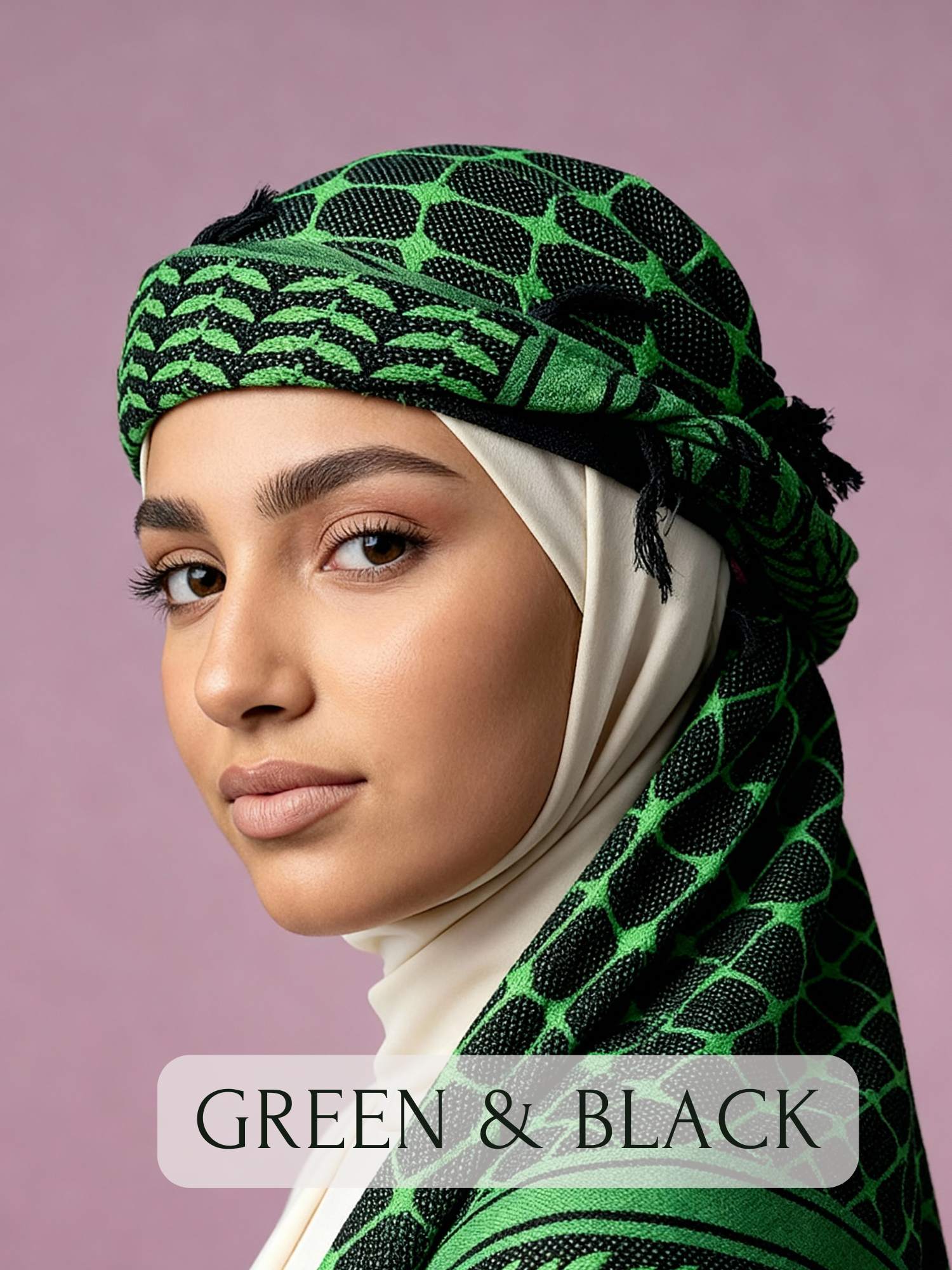 AL Quds Bubble Girl Keffiyeh