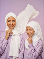 Match Me Mama - Lace Mist + Snow Veil Easywear