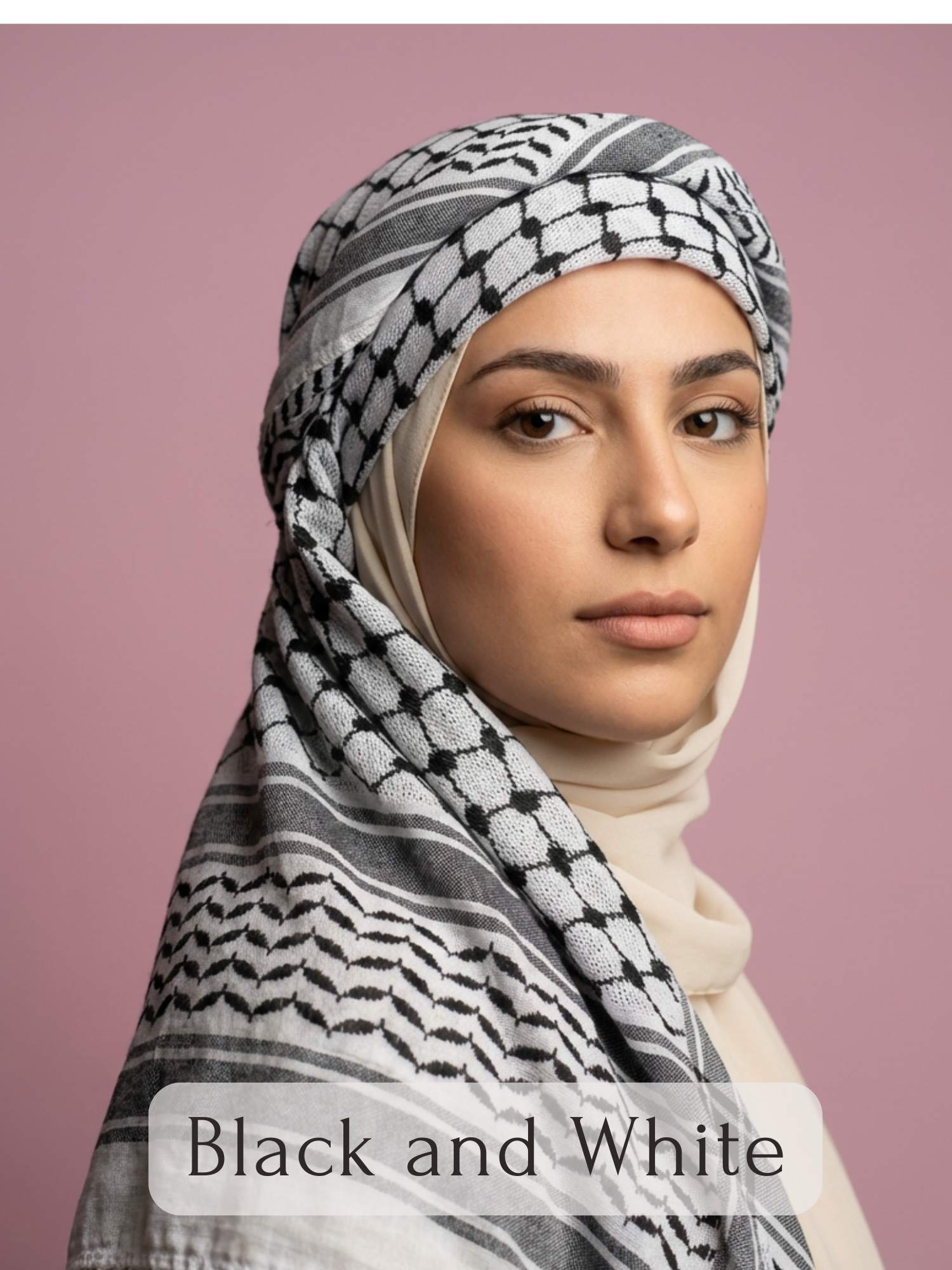 AL Quds Bubble Girl Keffiyeh
