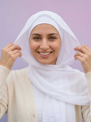 FreeFlow Instant Hijab - Lace Mist - for Mama