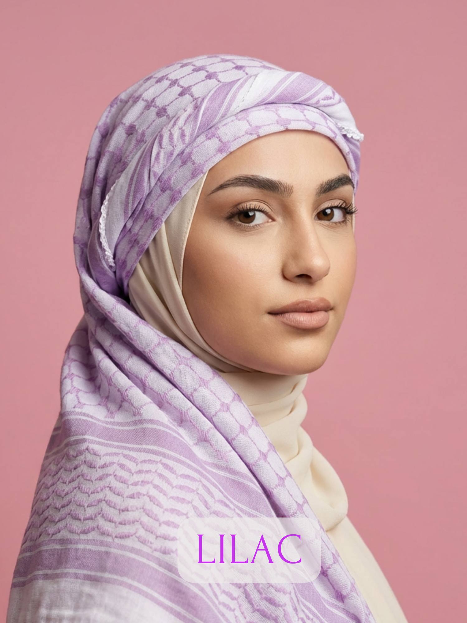 AL Quds Bubble Girl Keffiyeh