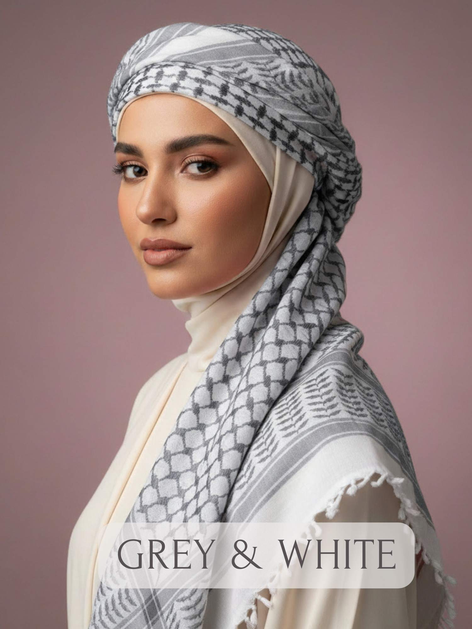 AL Quds Bubble Girl Keffiyeh