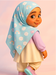 The Chibi Pop Kawaii Hijab — Signature Cute Line