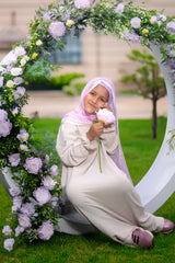 Featherlite Al-Quds Keffiyeh Instant Modal Hijab for Girls