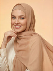 FreeFlow Instant Hijab - Soft Sand for Mama