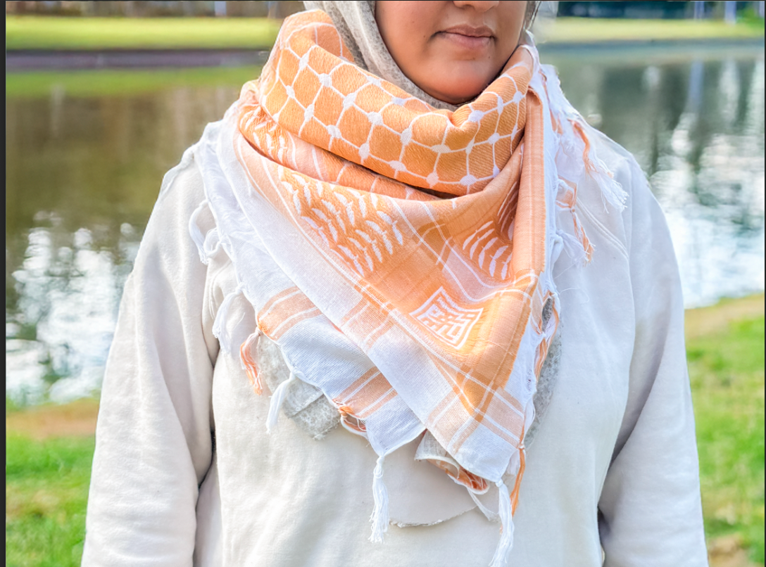 Rust Charity Keffiyeh – A Symbol of Culture, Charity, and Style by Bubble Girl