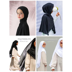 Back-to-School Hijab Bundle – The Everything Set (4-in-1 + Free Undercap)