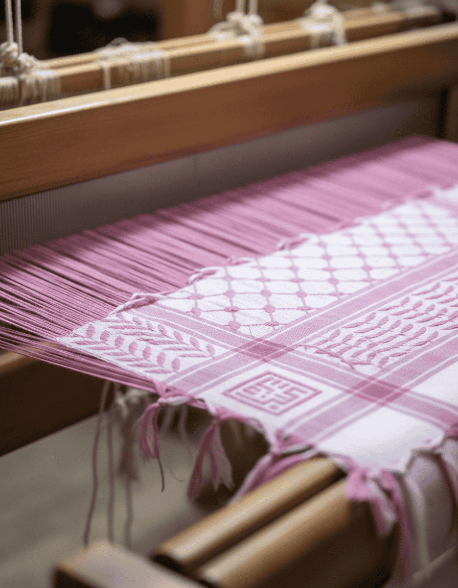 AL Quds Bubble Girl Keffiyeh